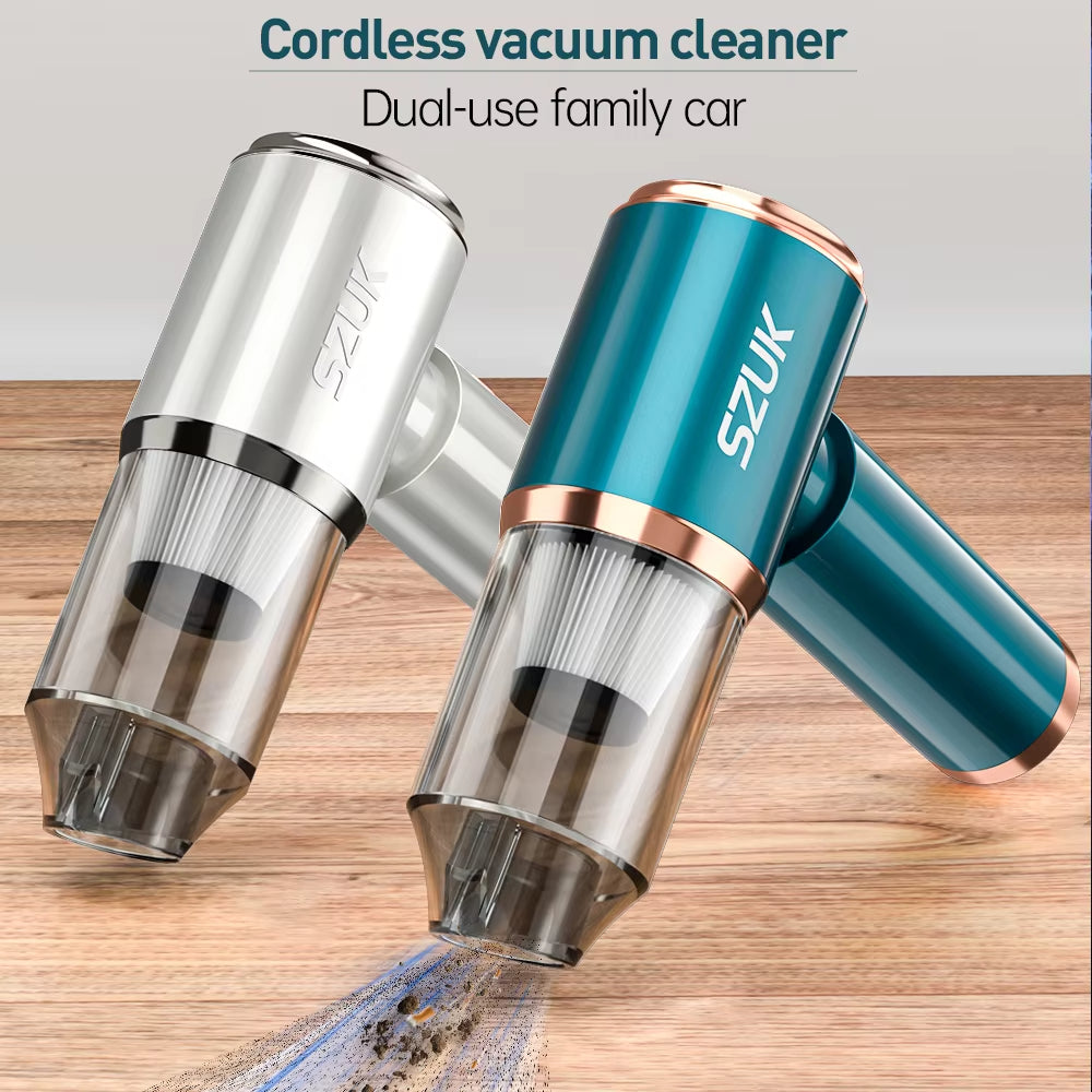Car Vacuum Cleaner Strong Suction Wireless Portable Cleaning Machine