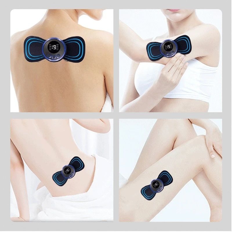 EMS Mini Electric Neck Back Body Massager.