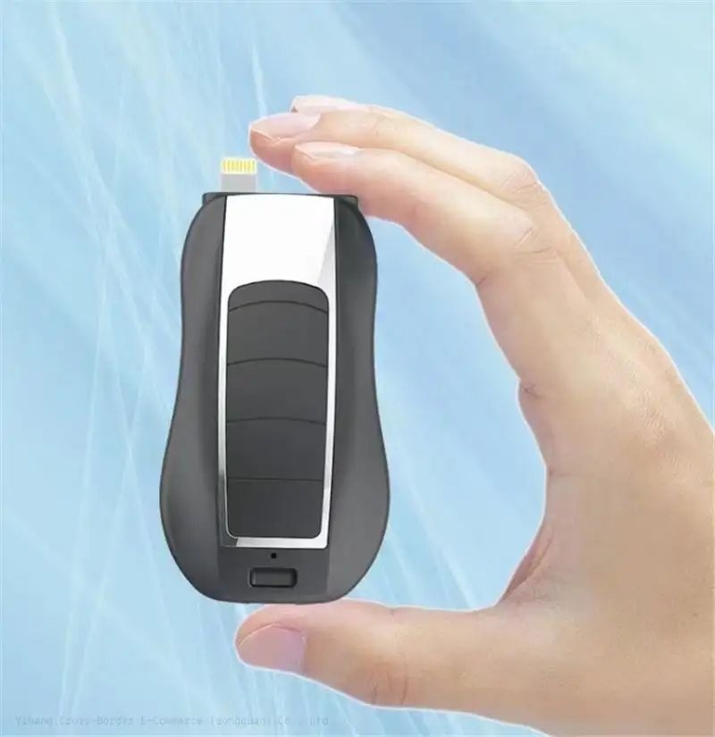 New 2 in 1 Keychain Portable Key chain Power Bank Emergency Charging.