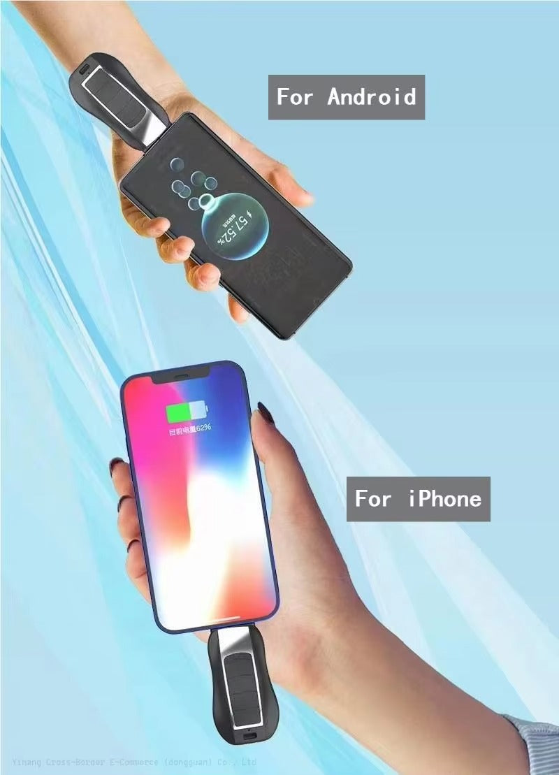 New 2 in 1 Keychain Portable Key chain Power Bank Emergency Charging.